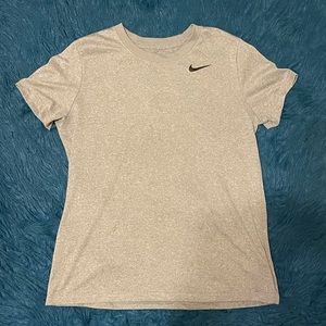 Gray nike top medium